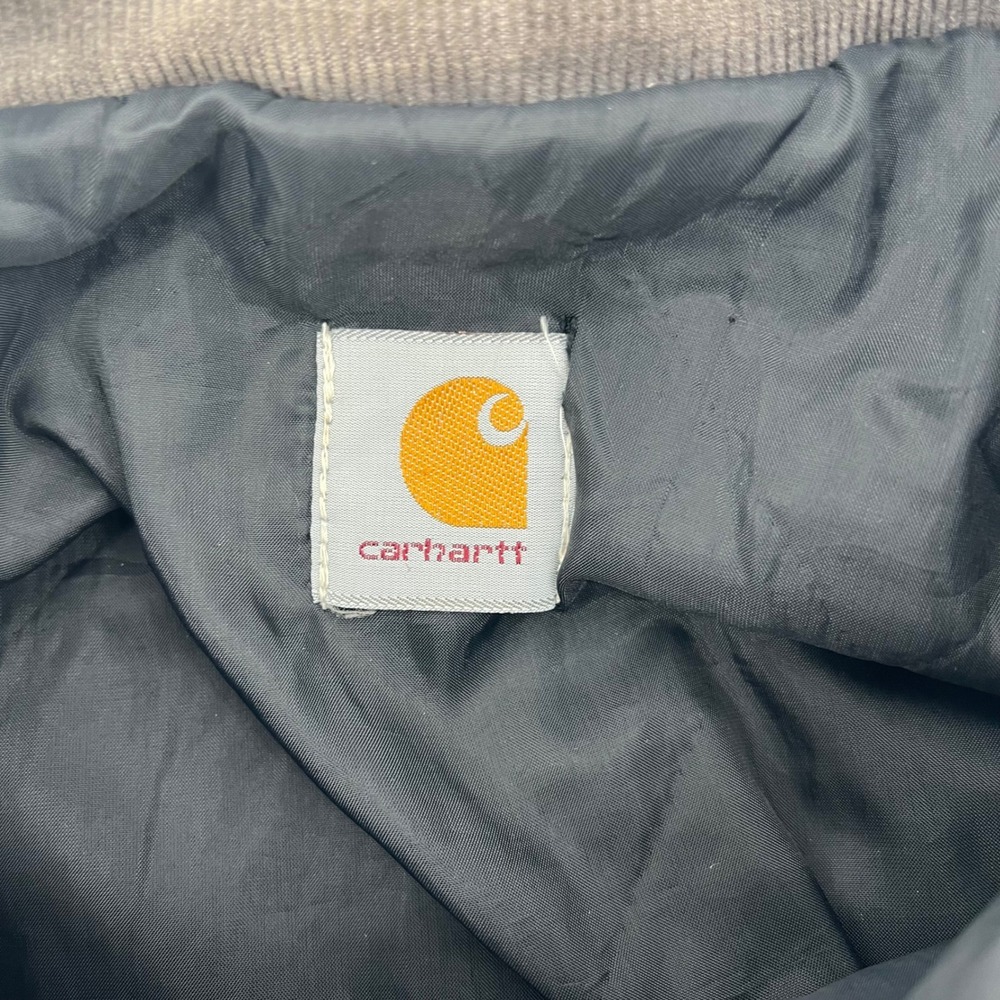 Carhartt Arctic Traditional Coat Mens 2XL Teal Duck Canvas Quilted Work Jacket - Picture 4 of 16